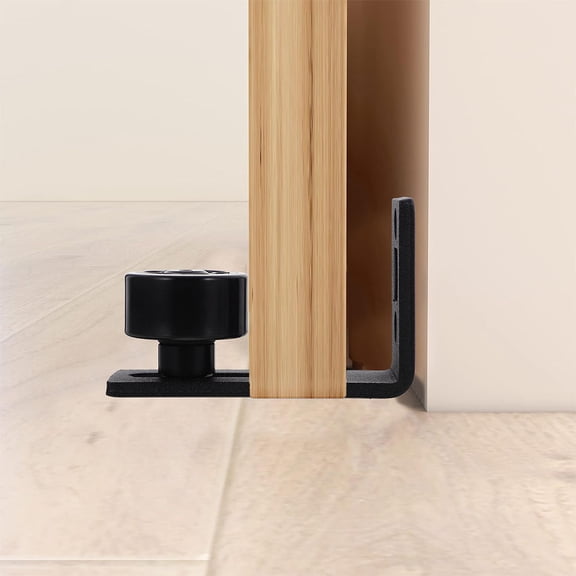 Worgeous 2Pcs Positioning Locator Sliding Door Stopper for Barn Door Hardware and DIY Enthusiasts
