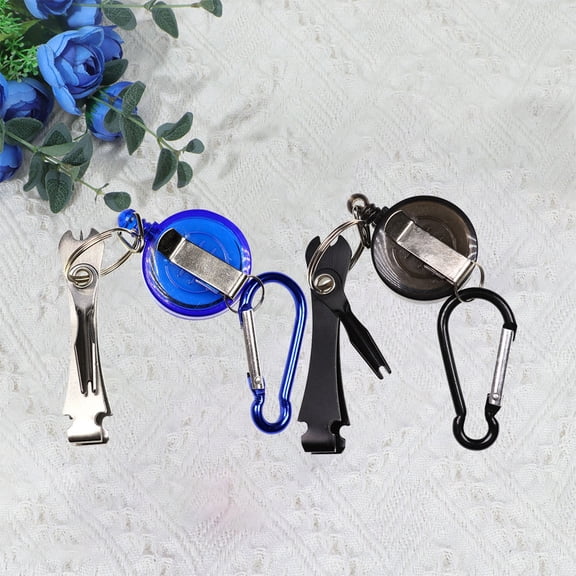 Worgeous 2Pcs Professional Clamp Fishing Pliers for Knot Tying and Hook Removal