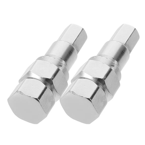 Worgeous 2Pcs Silver Lug Nut Socket for Truck Lug Wrench Car Wheel Repair