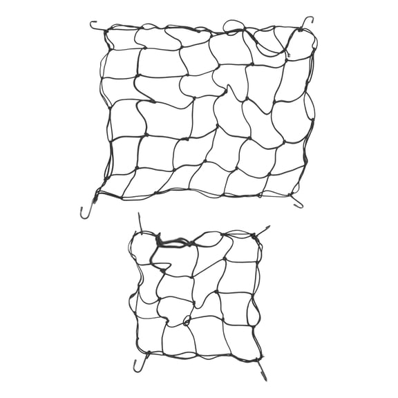 Worgeous Garden Netting Tree Grow Netting Plastic Black Gardening Tool Indoor Greenhouse 2Pcs