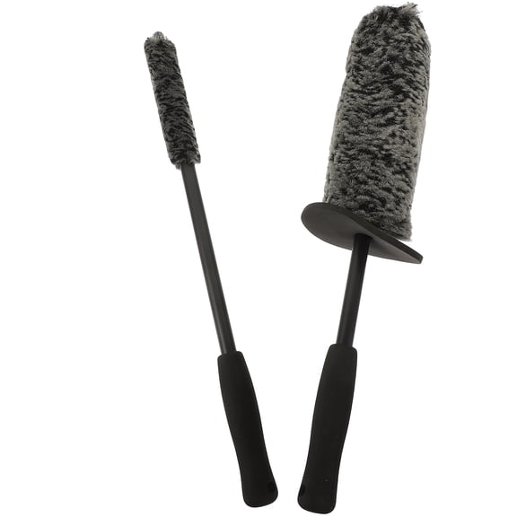 Worgeous Wheel Cleaning Brushes For Rims Car Rim Cleaner Brush EVA 2Pcs