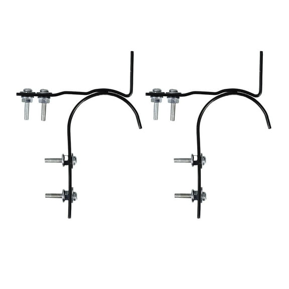 Worgeous Post Box Repair Latch Black 2 Set