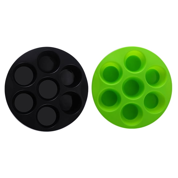 Worgeous Round Silicone Baking 2Pcs 8.33x8.33x1.57in