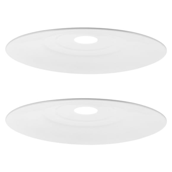Worgeous 2Set White Globes for Light Fixtures Anti-glare Indoor Lighting