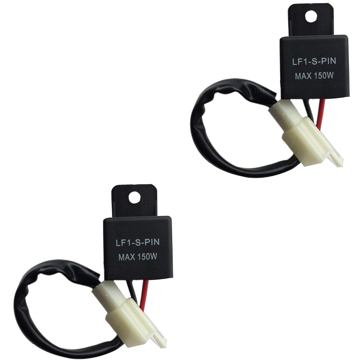 Worgeous 2pcs 150W 12VDC Motorcycles Waterproof Turn Light LED Lamp ...