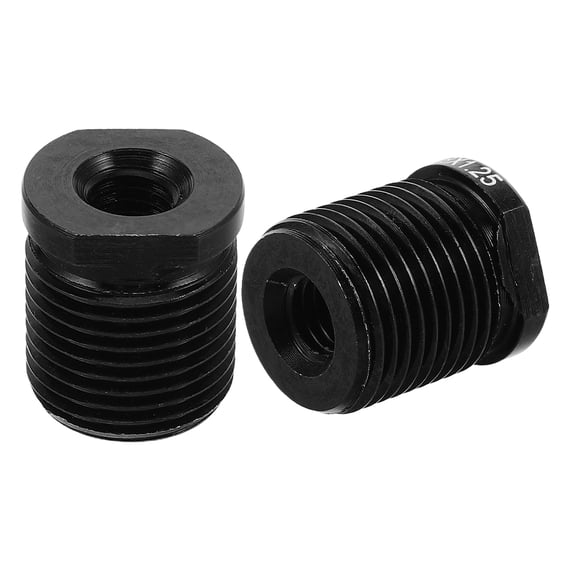 Worgeous 2pcs Aluminum Alloy Gear Shift Knob Adapter, Universal Car Shift Knob Adapter For Manual And Automatic Transmissions