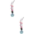 thumbnail image 1 of WORGEOUS 2pcs Artificial Plum Blossom Sushi Sashimi Plate Decoration Fake Floral Table Centerpiece, 1 of 8