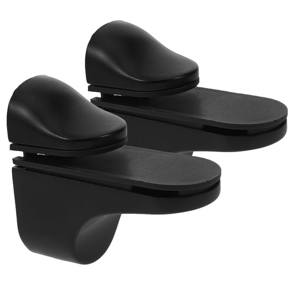 Worgeous 2pcs Brackets Glass Panel Support Glass Bracket Holder Metal Glass Brackets