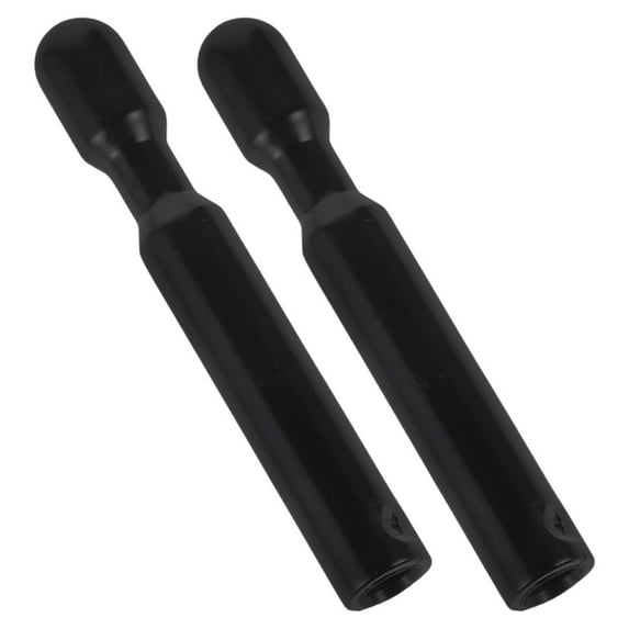 SEWCHICS Car Inside Door Knob Black 2Pcs 2.2x0.3x0.3In