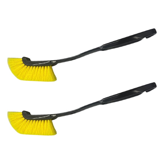 Worgeous 2pcs Car Tire And Wheel Brush Car Detailing Brush Long Handle Car Wash Brush Car Interior And Exterior Cleaning Brush For Cleaning Tires And Rims