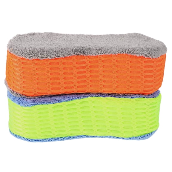 Worgeous 2pcs Car Wash Block Water-Absorbent Car Sponge 8-Shaped Cleaning Sponge Car Sponge Block for Car Cleaning Accessories