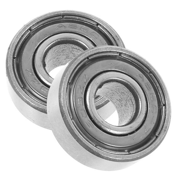 Worgeous 2pcs Caster Wheel Bearings Wheelchair Caster Bearings Metal Front Universal Wheel Bearings Walker Fork Stem Bearings Replacement Parts