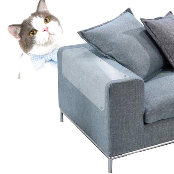 Worgeous 2pcs Cat Scratching Guard Self-adhesive Cat Scratching Sticker Mat Pet Scratch Protector Anti Scratch Sticker Cat Scratching Pad Size S