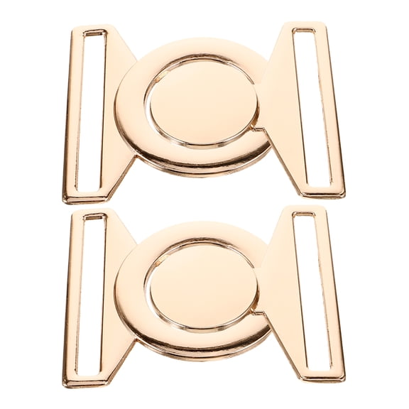 Masteelf 2-Pack Metal Clip Buckles for Coats, Multi-Functional Toggle Buckle, Decorative Clothing Accessories for Jackets
