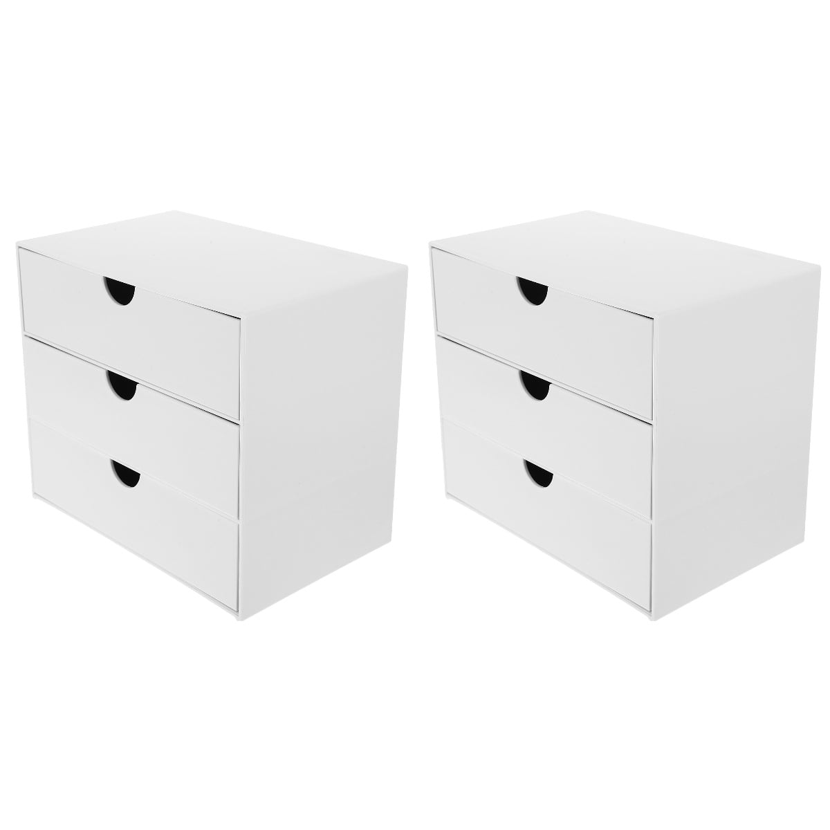 Worgeous 2pcs Drawer Box File Storage Holder File Drawer Box File Box ...