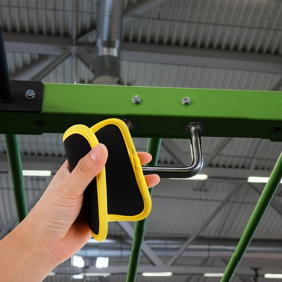 Worgeous 2pcs Durable Gym Grip Pads For Weight Lifting Gym Accessories Weight Lifting Gym Equipment Barbell Weight Pull-Up Handle Pad Anti-Slip Pad For Horizontal Bars