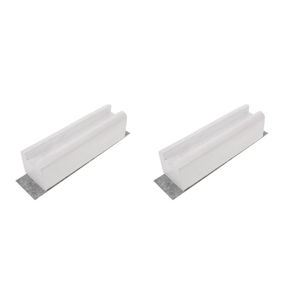 Worgeous 2-Pack Wooden Floor Mirror Holders Full Length Mirror Support Rack for Artwork and Display Stand