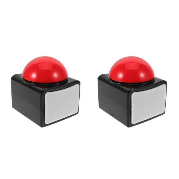Worgeous 2pcs Game Answer Buzzer With Lights And Sound Classroom Activities Buzzer And Party Button Party Game Button Sound Button