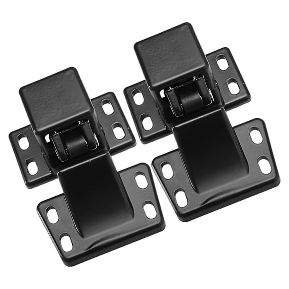 Worgeous 2pcs Gate Latches Slide Bolt Latch Safety Door Lock Paint Room Furniture High Aluminum Alloy Pressure Lock Pin For Automobile Barn Cabinet Pet Cage Wood Fence Bathroom