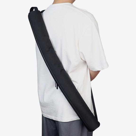 RENACLIPY Black Insulated Golf Beer Cooler Bag, Cylinder Shape, Spacious Capacity, Set of 2, Portable Beverage Cooler