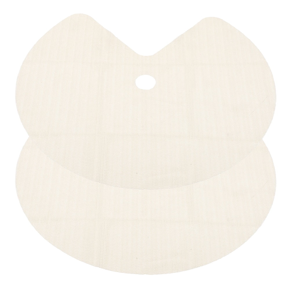 2 Pack Lazy Susan Shelf Liners - Non-Slip, Non-Adhesive Cabinet Mats For Kitchen, Drawer & Refrigerator (Beige, 26-inch Diameter) - View #14