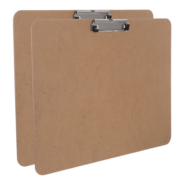 Worgeous 2pcs Lightweight Drawing Board For Artists And Students Art Clipboard For Drawing Clipboard Holder Clipboard Clip Board Clip