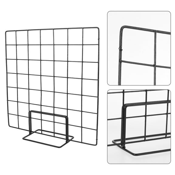Worgeous 2pcs Lightweight Grid Photo Wall Decor Wire Wall Grid Panel For Photo Display Diy Iron Picture Frames Diy Photo Grid Panel
