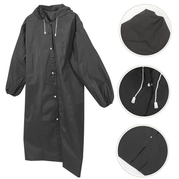 RENACLIPY 2-Pack Foldable Poncho for Men, Lightweight Raincoat for Hiking, Travel, Outdoor Activities