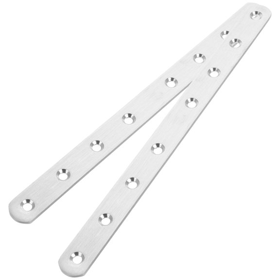 SEWCHICS Stainless Steel Connector Plate 2Pcs 9.63X0.79X0.12in