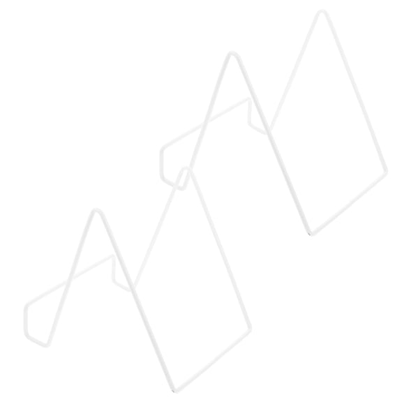 Worgeous 2pcs Metal Display Stand For Countertop Rack Holder Photo Stands Sign Display Holder And More Durable And Stable Base For Home And Office Use