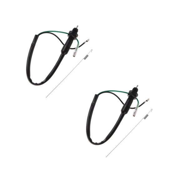 Worgeous 2pcs Motorcycle Rear Brake Light Switch Atvs Scooters Tail Light 2 Wire Switch With Spring
