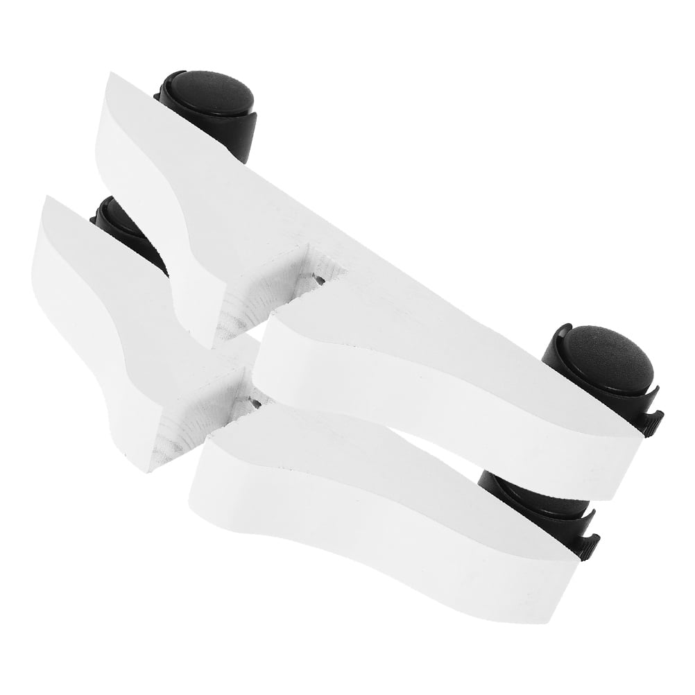 WHAMVOX Wooden Room Divider Base with Movable Wheels for Screens and ...