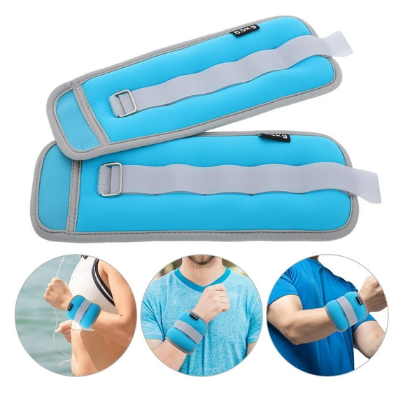 Worgeous 2pcs Multi-Function Ankle Weights Wrist Weights Fitness Leg Weights Ankle Weights Training Ankle Leg Weights Arm Weights Wrist Weights