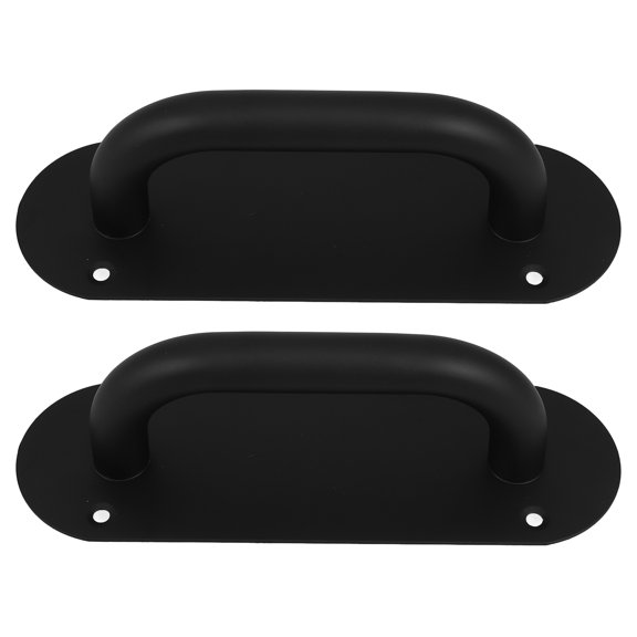 Worgeous 2pcs Push Pull Door Handles Front Door Handle Pull Handle Stainless Steel Door Handle Door Pull Handles Door Push Plates For Interior Doors