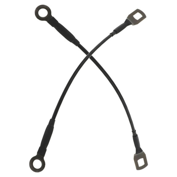 2pcs Heavy Duty Pickup Truck Tailgate Support Cables Replacement Rear Lift Straps with Hardware