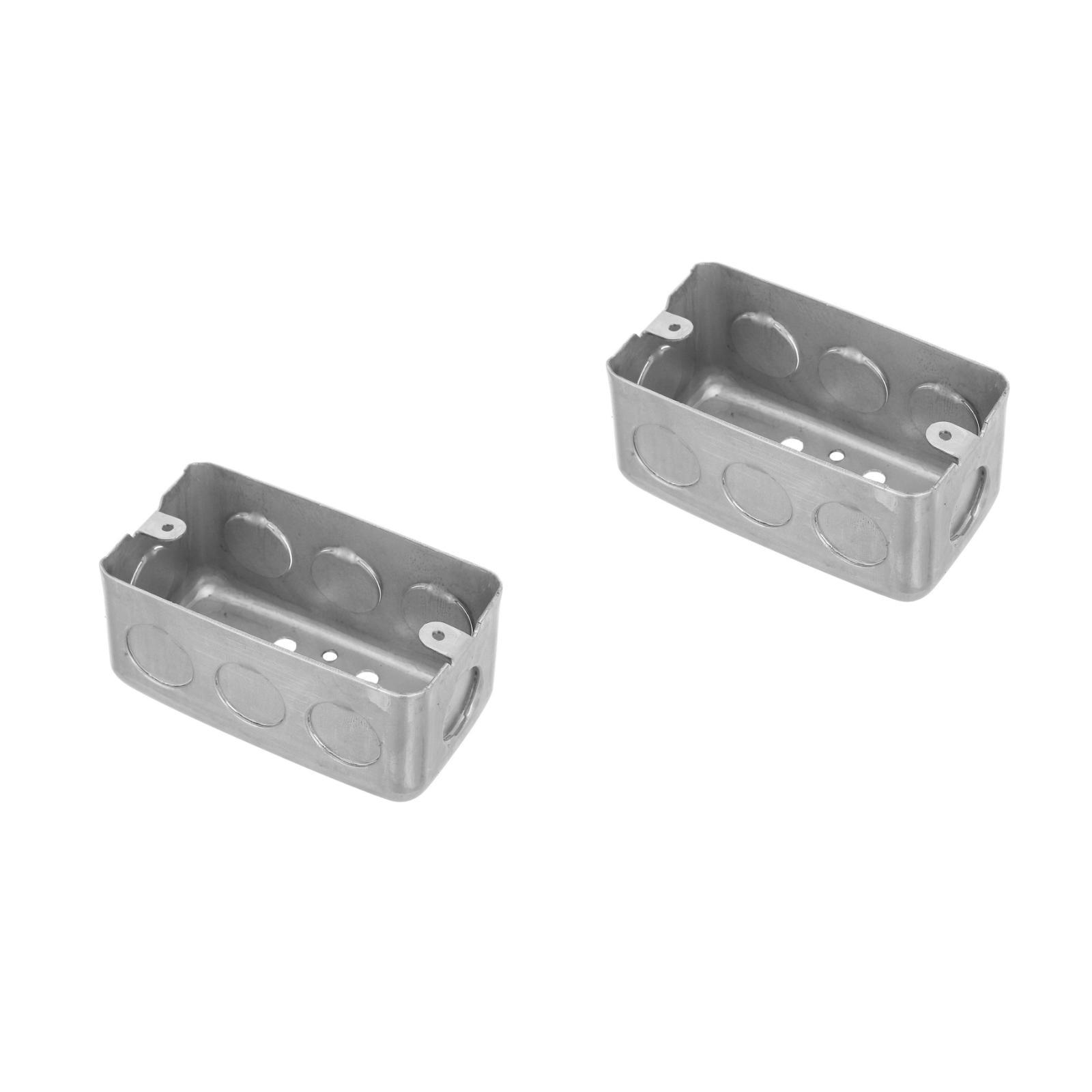 Worgeous 2pcs Rectangular Electrical Box Electrical Box Electrical ...