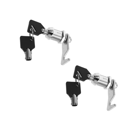 Worgeous 2pcs Replacement Tubular Cam Locks For Tool Boxes And Rv Doors Secure Your Mailbox And Cabinets Set Chrome Finish For Long Lasting Use