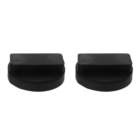 Worgeous 2pcs Rubber Jack Pad Effortless Installation For Support And Vibration Dampening Jack Rubber Pad For Floor Jacks And Pinch Weld Jack Stands