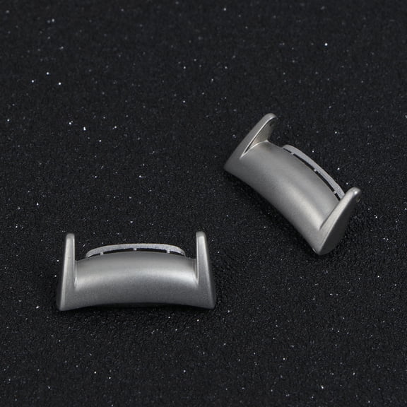 Worgeous 2pcs Smart Watches Connector Smart Bracelet Accessories Intelligent Watch Connector Compatible for Gear Fit2 (Silver)