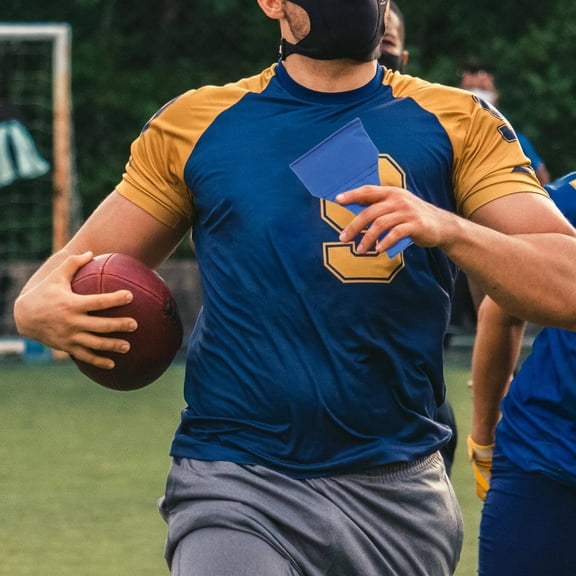 RENACLIPY Professional Football Referee Bean Bag Set, Nylon, 2 Pieces for Sports and Training