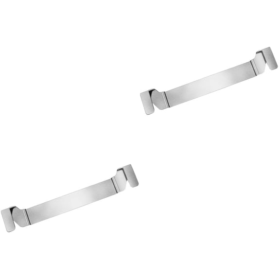 Worgeous 2pcs Stainless Steel Barbecue Spatula Holder Griddle Tool Holding Rack Griddle Accessories