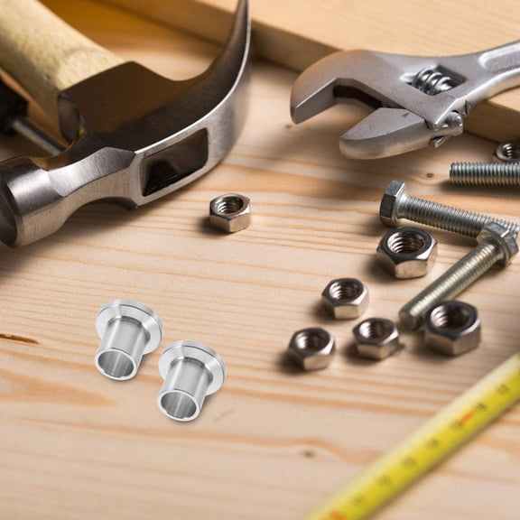 Worgeous 2pcs Stainless Steel Pipe Connector Garden Hose Repair Connector Water Hose Quick Connect Fitting Hose End Repair Replacement