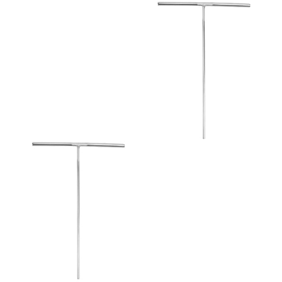 Worgeous 2pcs Stainless Steel Spreader Reusable Crepe Tool T Shape Spreader Kitchen Spreader for Home