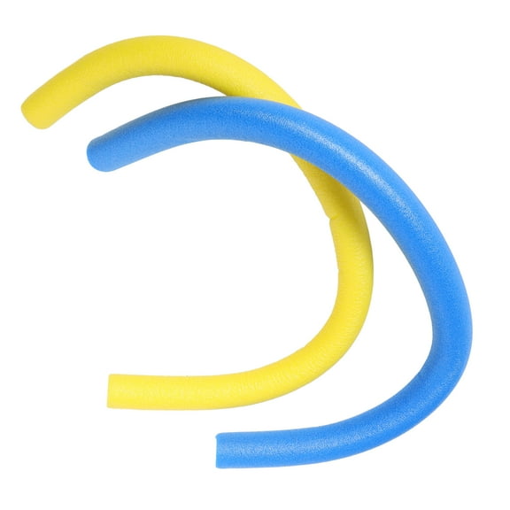 Worgeous 2pcs Swim Pool Noodles Jumbo Pool Noodles Hollow Swimming Noodle Bulk Foams Tube Pipe For Swimming Floating Craft Project Padding Bumper