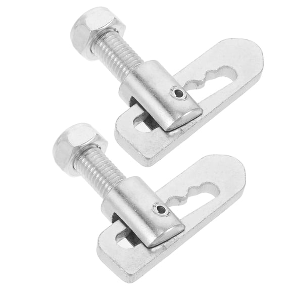 Worgeous 2pcs Truck Drop Locks Heavy Duty Truck Fastener Lock Truck Drop Locks Threaded Drop Locks Bolt On Catch for Trailers Accessories
