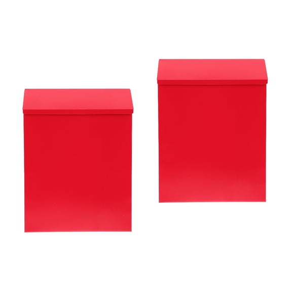 Worgeous 2- Mounted Mailbox Set, European Style Letter Holder, Mail Letter Post Box for Home or Office