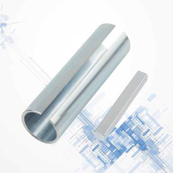 Worgeous  3 /4" Reducer Sleeve Bushing Shaft Adapter Engine Sheave Key Silver