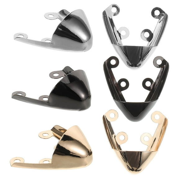 3 Pairs High Heels Safety Protector with Metal Sleeve for Shoe Tips Anti-Slip and Durable Design