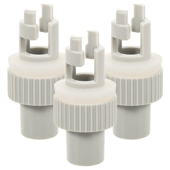 Worgeous  3 Pcs Pool Inflatable Pump for Paddling Kayak Plugs Travel White