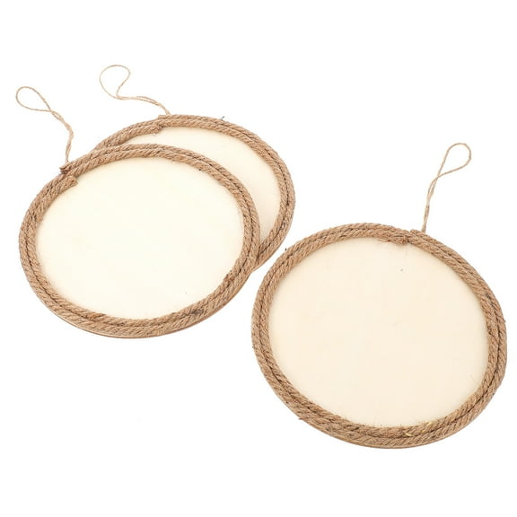 FONDOTIN Empty Wood Picture Frame Home Decoration 3pcs